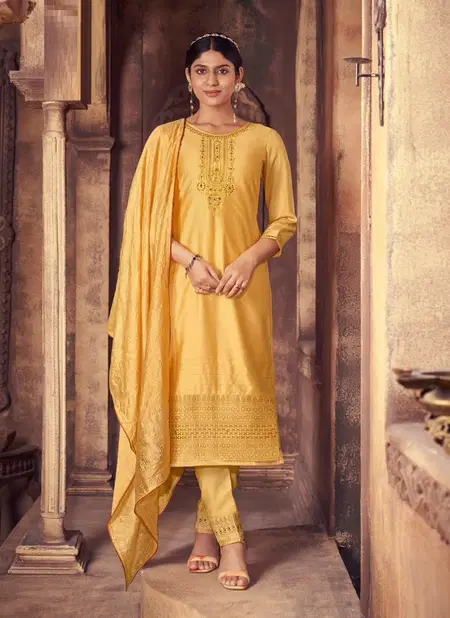 Rangoon Soundrya Embroidery Readymade Suits Catalog
 Catalog